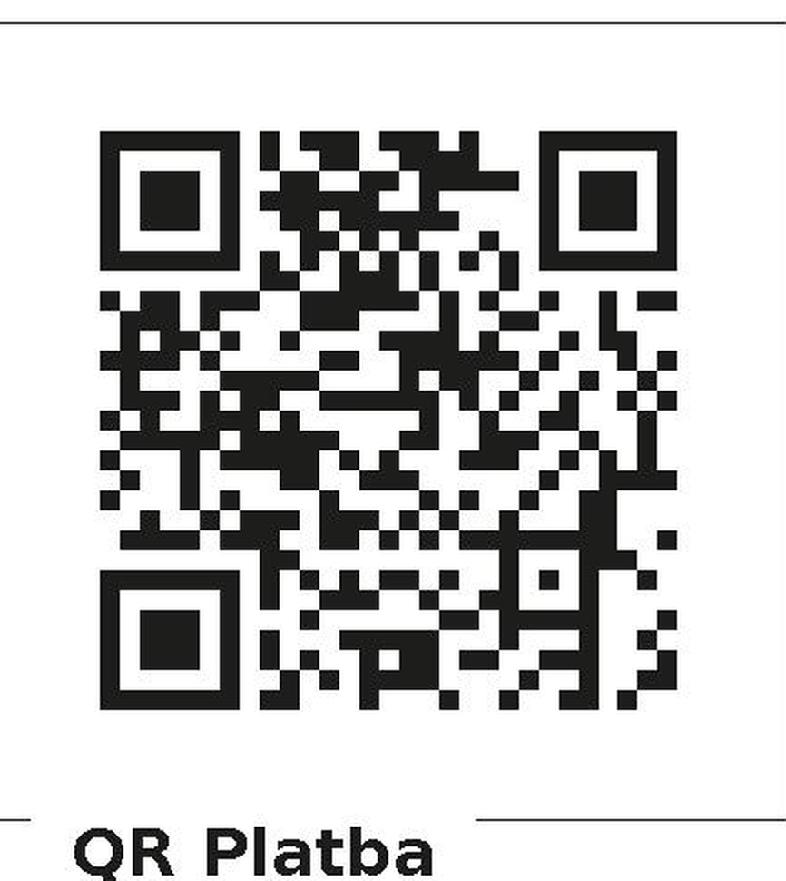 Bílá Pastelka QR platba